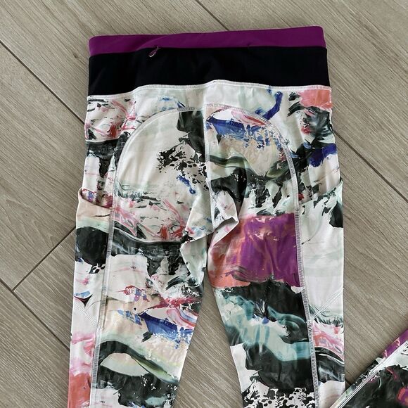 Lululemon Speed Tight III Luxtreme Pigment Wave SIZE 4 Leggings - Picture 4 of 8